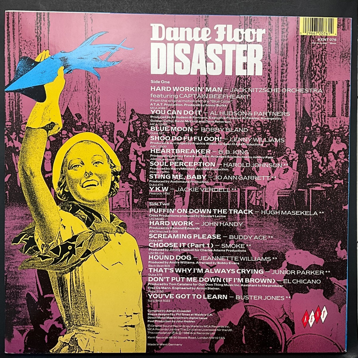 SOUL FUNK R&B レコード　まとめ売り 18点 Dance Floor Disaster, Kent Records '80s Funk/Soul/R&B Compilation