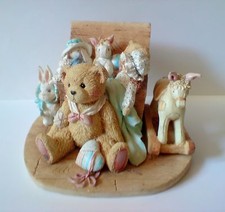 Cherished Teddies 1993 My Favorite Things Music Box Figurine "Christopher"