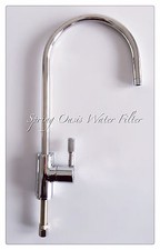 Luxury Kitchen Drinking Water Goose Faucet Polished Chrome