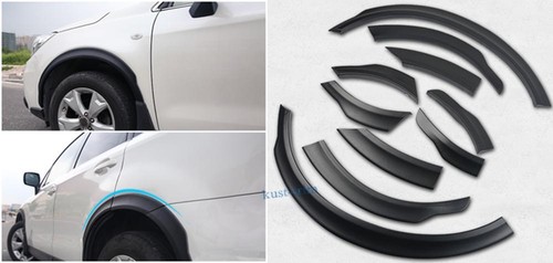 For Subaru Forester 2013- 2017 10PCS ABS Matte Black Wheel Arch Fender Flares - Bild 1 von 6