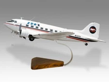 Douglas DC-3 PBA Desk Wood Airplane New Model Large Scale 1/72
