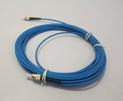 GE ST-ST SIMPLEX 62.5/125 FIBRE OPTIC CABLE ST 7.8 MTR BLUE
