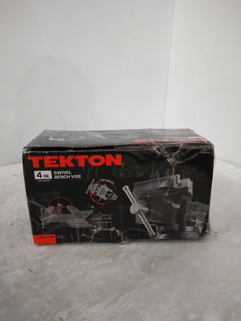 tekton 4-inch swivel bench vise 54004 for sale online