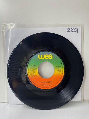 Luton Airport / Sail Away by Cats U.K  - Single 7  Vinyl