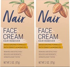 Nair Facial Hair Remover Face Cream (Pack of 2)