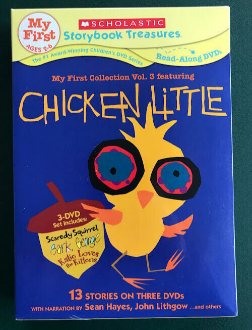 Little Garden Stories [DVD](中古品) Chicken Little (3 DVDs + Slipcover) Scholastic, MINT, FACTORY