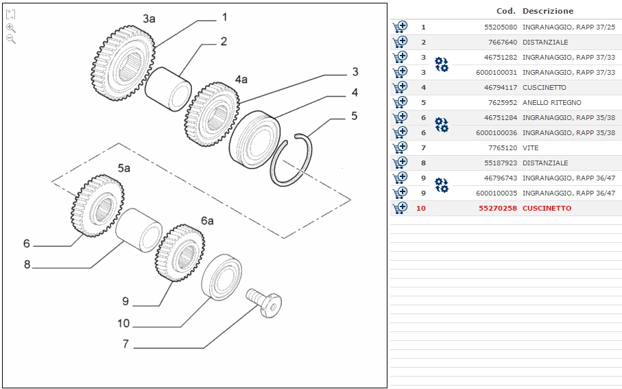 Lager Austausch Alfa FIAT Lancia 7765176 55270258 46823135 SKF BB1-0014 800618 Foto 3 de 3