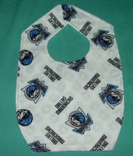 .NEW Handmade BABY CHILD BIB DALLAS MAVERICKS BASKETBALL / SHIPPING DISCOUNTS