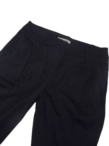 Iblues By Max Mara Pantalone Donna Nero Slim Fit Taglia 42 W28 Medium Elegante - Picture 5 of 15