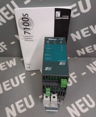 7100S - EUROTHERM - 7100S/40A/500V/KEINE/XXXX/SICHERUNG/LDC/FRA/YES/GRF/Antrieb NEU