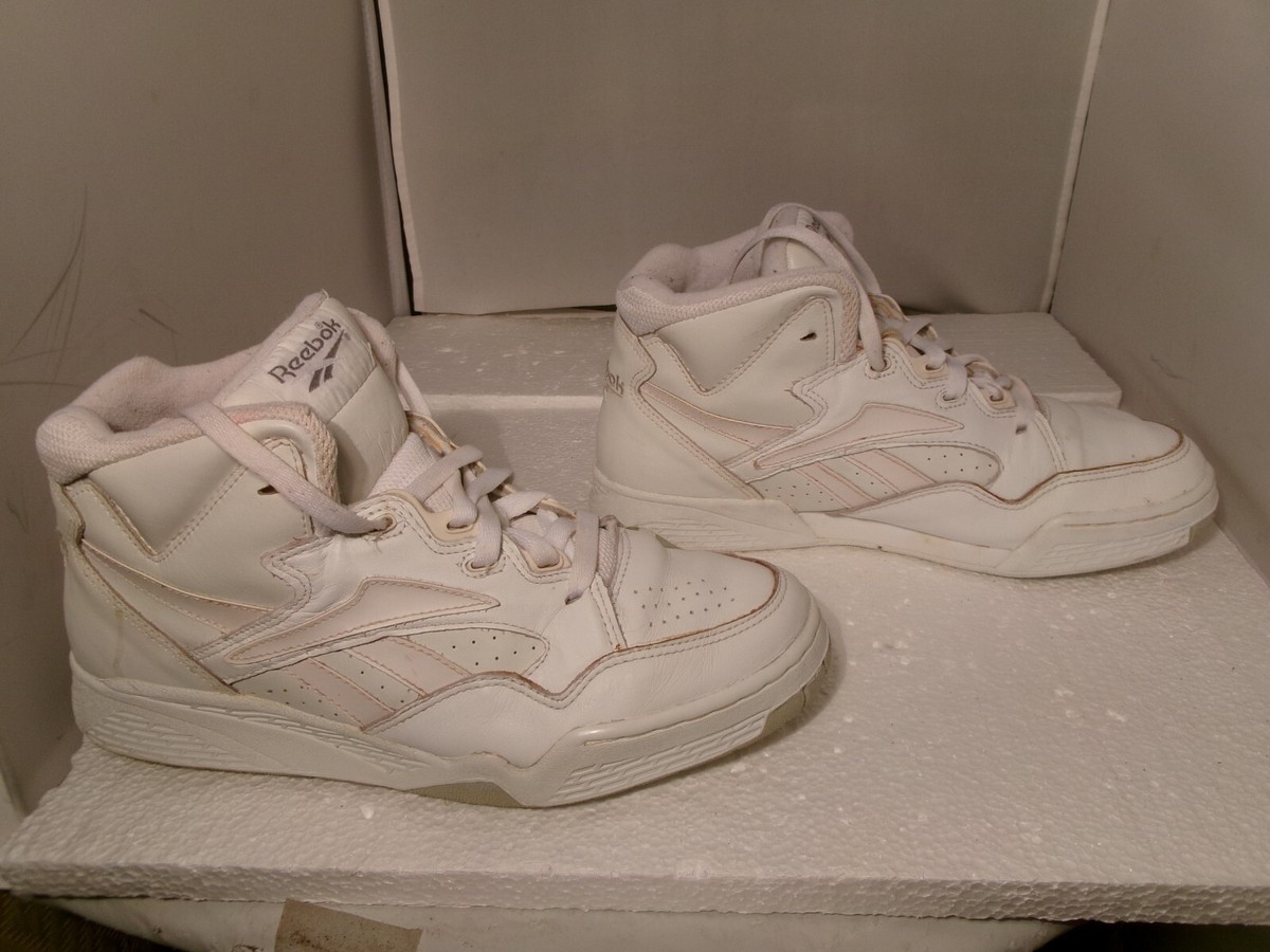 その他 m Vintage REEBOK BB4600 Ultra Mid Basketball Shoes Men White Size