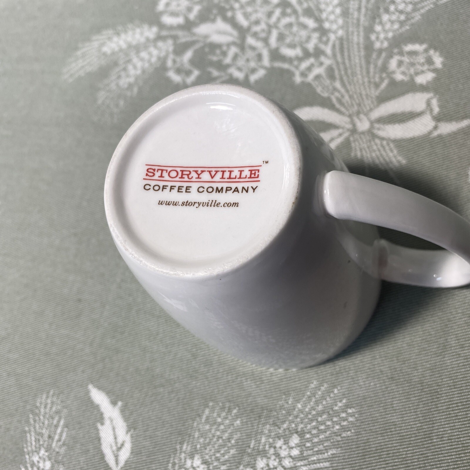 Collectible Coffee Mug Storyville Nice Boy With Airplane Coffee Company Vtg