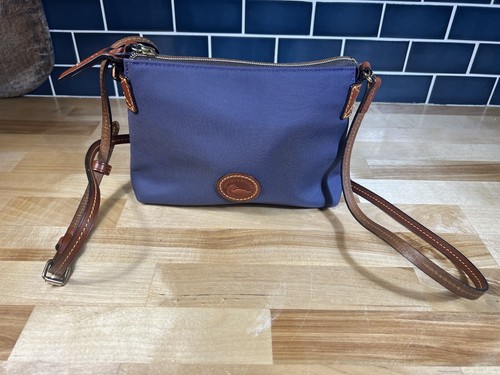 Dooney & Bourke Nylon Crossbody Pouchette Navy Blue