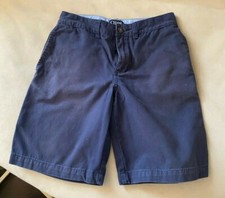 Chaps Youth Dress Shorts; Navy; Size 12; Bermuda Style; Gently Used