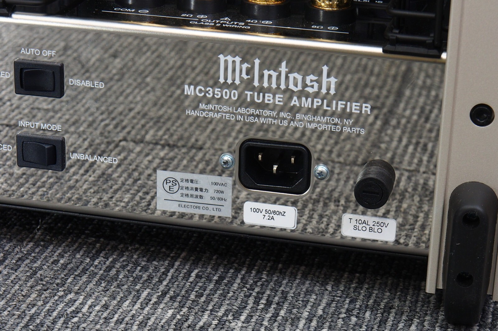 McIntosh MC3500 Vacuum Tube Mono Poweramp Pair 350 W – Vintage Audiophile