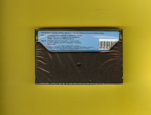 Gentle Persuasion - The Sounds Of Nature - Sampler - Cassette - NEW - SEALED - Picture 2 of 2