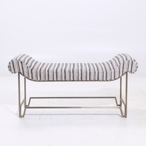 Baker Furniture Iron Eye Bench - Picture 2 of 10