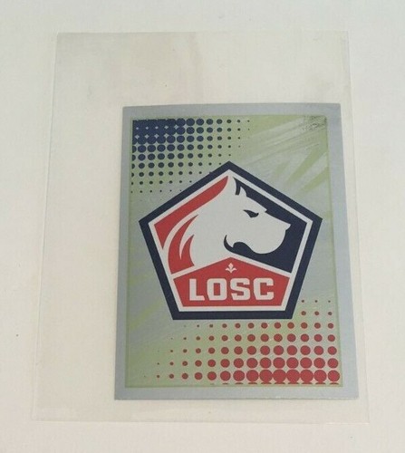 Autocollant Panini Football 86 – N°123 – LOSC Lille – Neuf – Édition 1985