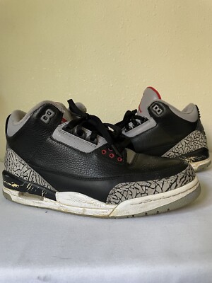 Air Jordan 2008 CDP 3s Air Jordan 3 Retro Black Cement 2008 CDP Countdown 340255  main image 3