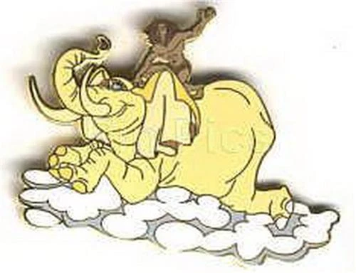 Tarzan on Elephant Float Authentic Disneyland 45th Anniv Parade Pin/Pins