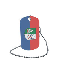 Dog Tag Flag Bunting Bad Breisig Dog Tag Aluminium 30 x 50mm