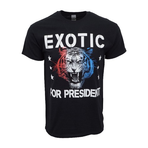 TIGER KING EXOTIC FOR PRESIDENT MENS T 