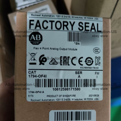 New  1794-OF4I Flex 4 Point Analog Output Module US