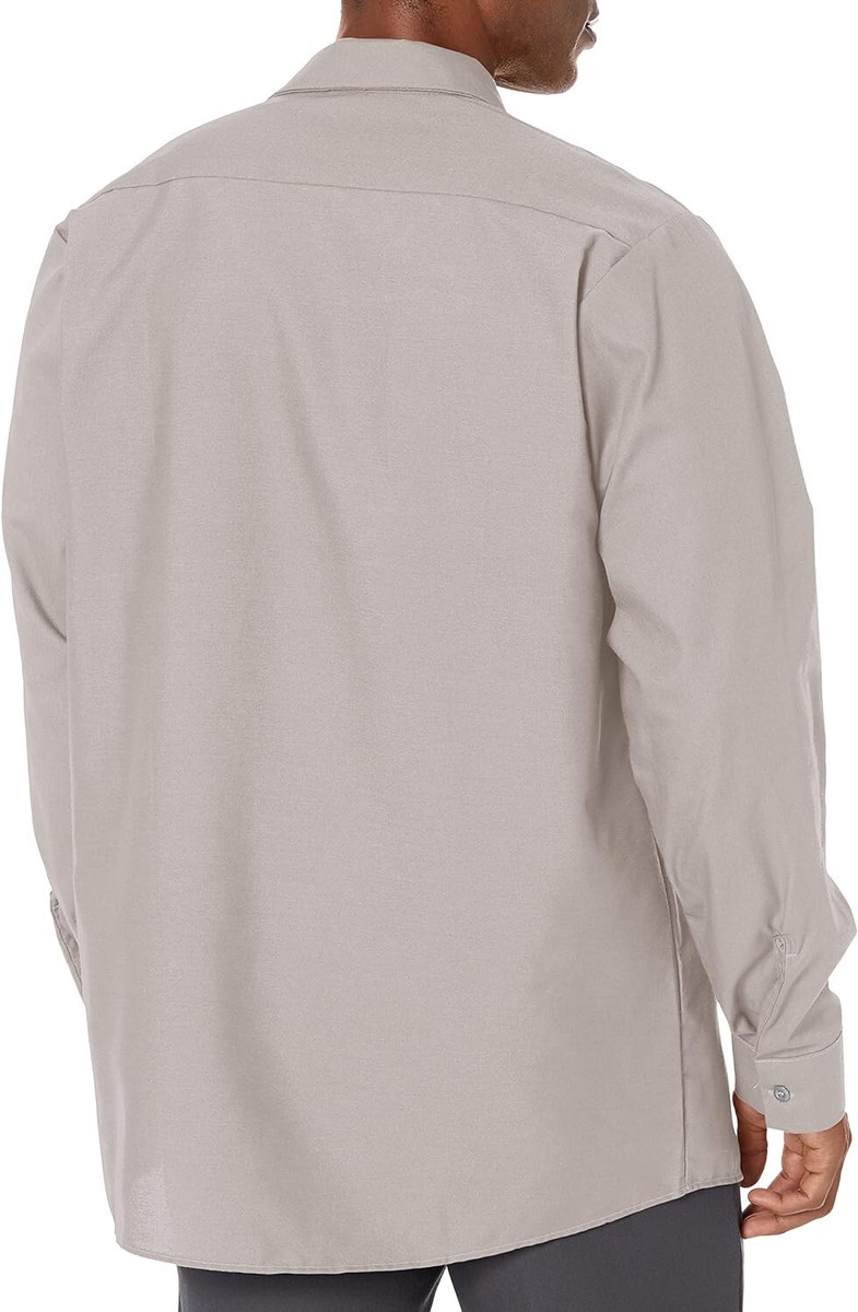 NEW SIZE XXL Red Kap LIGHTWEIGHT LONG Sleeve Industrial gray Work