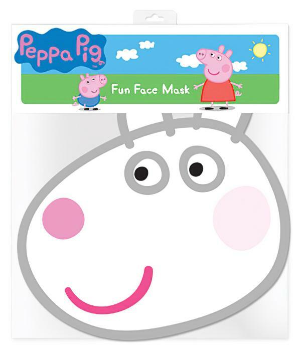 Suzy Sheep Officially Licensed Single Card Party Fun Face Mask from Peppa Pig