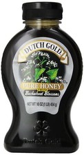 16 Ounce Gluten Free Honey Organic GMO Free Allergy Friendly Pack of 1