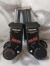Vintage 1980's Toshiba RP-2036 Folding AM/FM Headphone Receiver Made In Japan