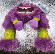 Monsters University Art Plush Toy Purple Monster Disney Pixar