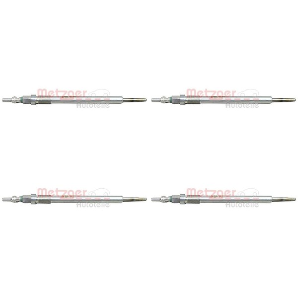 4X Metzger Greenparts GlÜHkerzen H5 221 Passend FüR 4-ZYLINDER-image