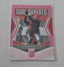 Panini 2019 Donruss Elite Dual Threats DT-6 Baker Mayfield Browns