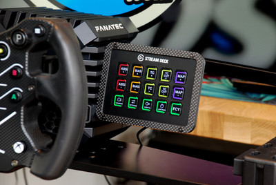 Stream Deck Mount for Fanatec Direct Drive Bases DD