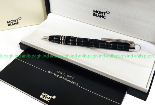 Refurbished# Montblanc Starwalker Rubber 25610 Metal Ballpoint Pen