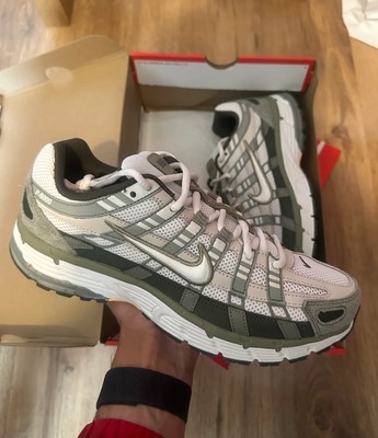 Nike P-6000 Phantom Cargo Khaki Sail Olive Green Men's Running UK