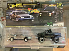 Hot Wheels Premium 2026 Back to the Future 2 Pack Time Machine Toyota Pickup