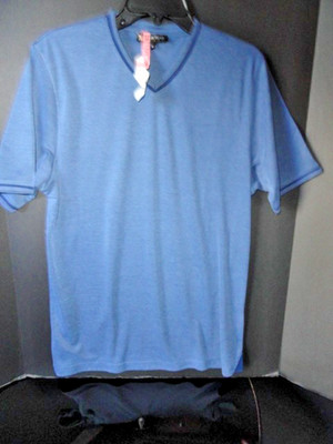Marcello Sport 676V Amalifi Indigo Sport High V Neck Size Medium