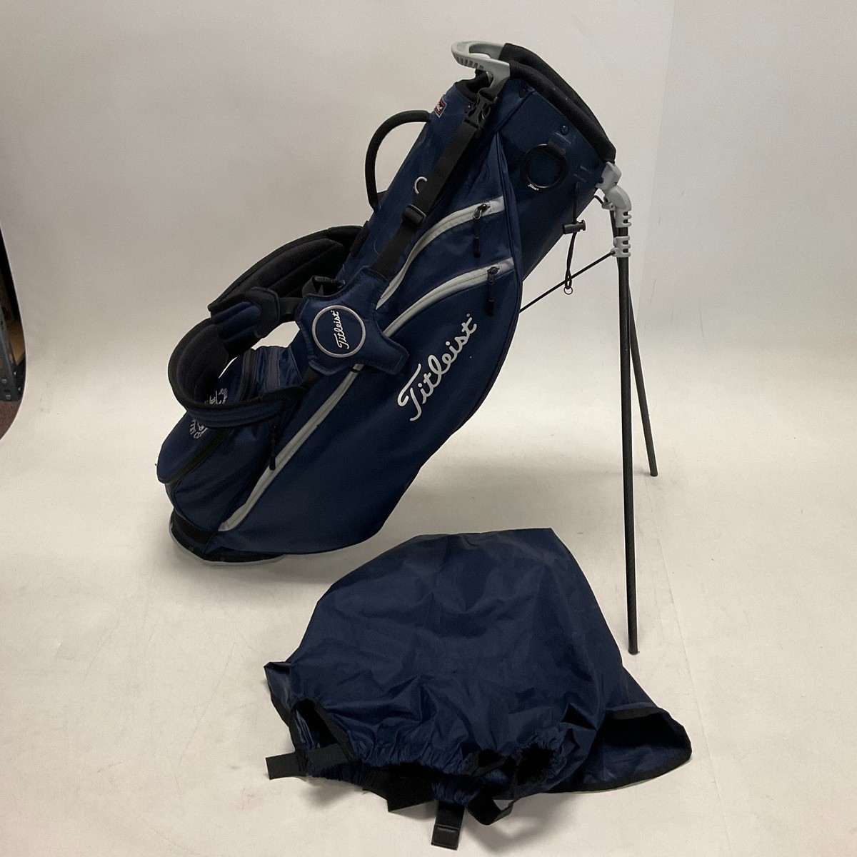 Titleist Players 4 Carbon Golf Stand Bag 4 Way with Rain Cover
