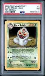 Dark Arbok 2/82 Team Rocket 1st Edition Holo Rare