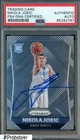 Nikola Jokic Nuggets Signed 2015-16 Panini Prizm #335 RC Rookie PSA/DNA AUTO