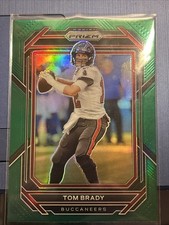 2022 Panini Prizm Football Tom Brady Green Prizm  #273 Bucs