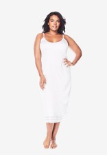 Comfort Choice Plus Size Full Slip Snip-To-Fit