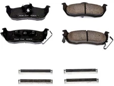 For 2004-2015 Nissan TITAN Brake Pad Set Rear Power Stop 37936VSQB 2014 2005