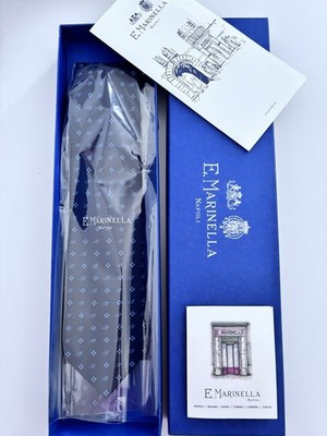   Original E. Marinella Krawatte 100% Seide Silk Nektie Krawatte Krawatte