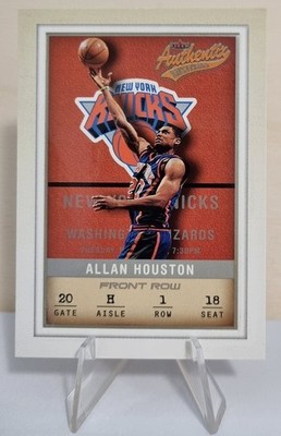 2001-02 Fleer Authentix Front Row Parallel #30 Allan Houston 096/100