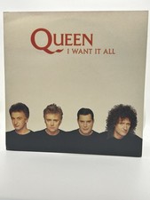 Queen I Want It All Uk 1989 Original 7 Mint Unplayed W/ Promo Sticker