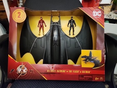 DC Comics The Flash Ultimate Batwing with Flash and Batman spin master