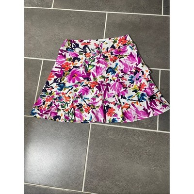 Dona jo 17'' Glide Skirt / Skort Flore size Large